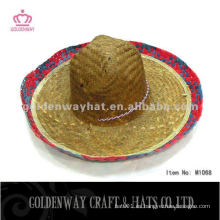 Sombrero de paja sombrero sombrero patrón